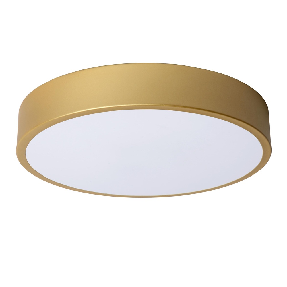Lucide PlafonniereUnar Ø 30cm - 2700K - goud - 79185/30/02
